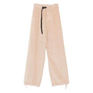 WHITE SAND Women's High Waisted Relaxed Fit Wide Leg Trousers Women Beige Pants